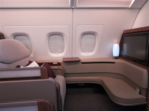review qatar airways a380 first class bangkok doha view from the wing