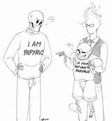 Undertale Coloring Pages Papyrus Sans Go Grillby Funny Lost Fanart Found Frisk Printable Memes Comic Au Ifunny Gaster Deviantart Template sketch template
