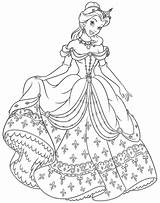 Princesse Coloriage sketch template