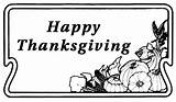Thanksgiving Happy Clipart Clip Coloring Pages Religious Clipground Cliparts sketch template