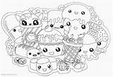 Coloring Food Pages Kawaii Cute Adorable Disney Books sketch template