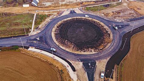 lincoln eastern bypass update  greetwell road roundabout opens lincolnshire county council