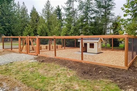 worked   homeowner      concept   combined dog kennel  fenced