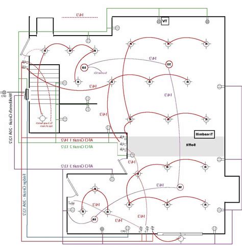 wiring diagram  basement lights