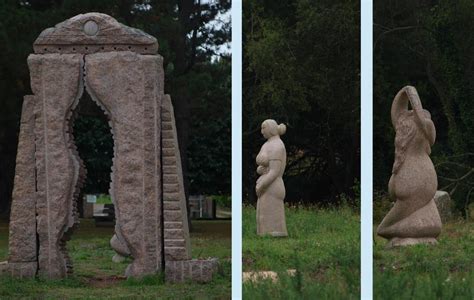 Le Parc Des Sculptures à Ploumanac H Dans Ma Bonjotte