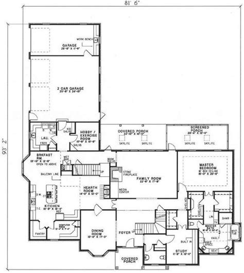 houseplan floorplan colonial home floor plans traditional house house floor plans craftsman