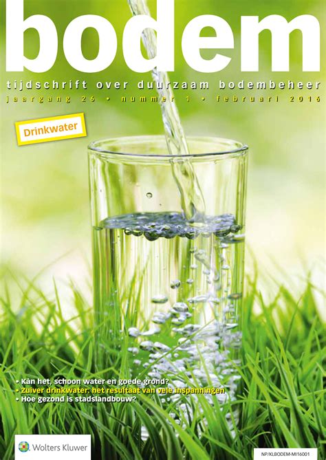 tijdschrift  duurzaam bodembeheer