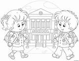 Coloring School Pages Back Kids Printable Colouring Sheets Toddlers Print Book Sarahtitus Going Clip Preschool Choose Board sketch template