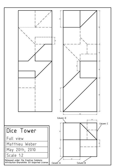 blog white bricolage dice tower blueprints