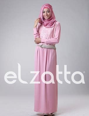 fashion terbaru baju muslim modern elzatta