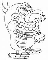 Stimpy Ren Coloring Pages Print Skele Click Draw sketch template
