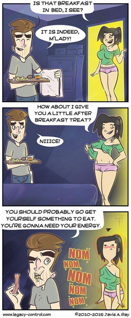 Breakfast In Bed By Javis Ray Fun Comics Funny