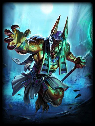 Convention 2016 Skin Card Ancient Egyptian Gods Anubis