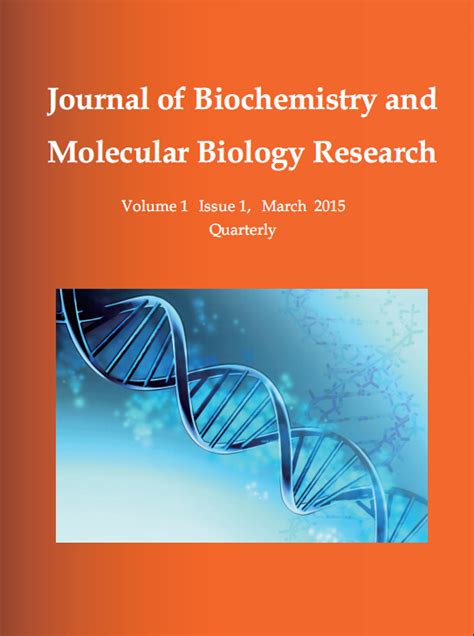 journal  biochemistry  molecular biology research