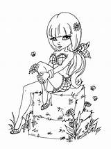 Coloring Pages Sexy Haystack Kinky Girls Adult Girl Jadedragonne Deviantart Fairy Colouring Jade Color Printable Cute Books Drawings Designlooter Stamps sketch template