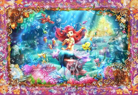 tenyo disney the little mermaid ariel beautiful mermaid puzzle 500