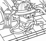 Coloring Firehouse Getcolorings Fire Prevention Pages sketch template