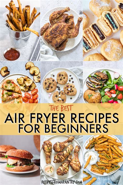 air fryer recipes  beginners  printable