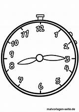 Uhrzeit Malvorlage Uhrzeiten Uhren Malvorlagen Malen Mewarnai Zahlen Lernen Kinderbilder Analog sketch template