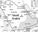 Arabia Saudi Map Enchantedlearning Designlooter Literacy Geographic Physical Riyadh sketch template