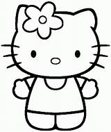 Kitty Hello Printables Coloring Cartoon Colouring Printable Pages Library Clipart Toddler Popular Coloringhome sketch template