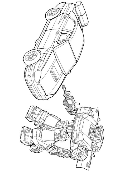 coloring page transformers coloring pages