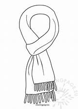 Coloring Winter Scarf Clipart Bandana Kids Pages Coloringpage Eu Template Sheets Clothes Christmas Crafts Men Sketch Templates Reddit Email Twitter sketch template