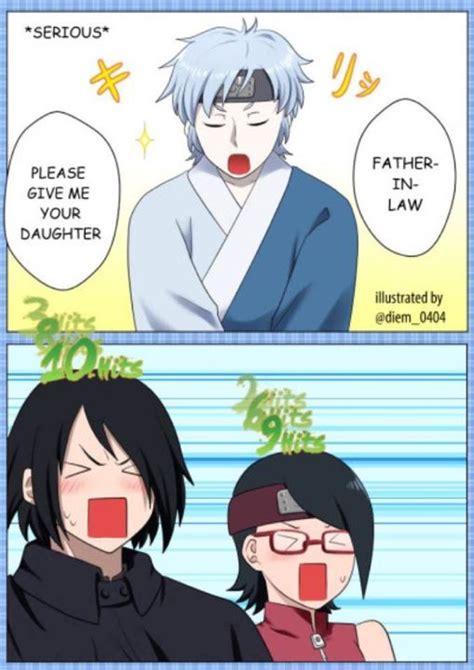 mitsusara shippers with pictures pic10 naruto comic naruto cute