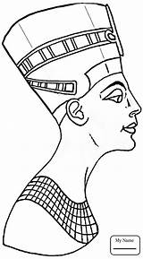 Nefertiti Egypt Coloring Pages Drawing Egyptian Printable Queen Pharaoh Countries Egyption Getdrawings Pharaohs Sarcophagus Print sketch template