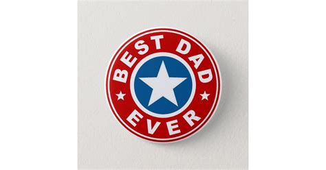 best dad ever button