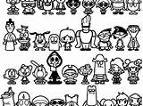 Cartoon Network Coloring Pages Choose Board sketch template