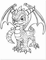 Coloring Spyro Pages Skylanders Kids Dragon Sheets Spelling Skylander Dragons Printable Popular Trap Team Easy Disney Library Clipart sketch template