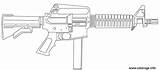 Colt Coloriage Smg 9mm Evers Dessin sketch template