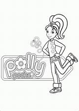 Polly Pocket sketch template