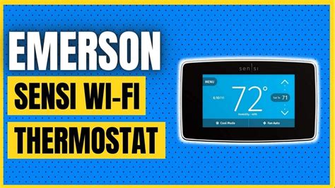 emerson touchscreen thermostat st manual