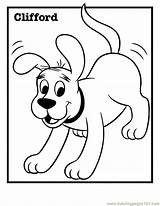 Clifford Coloring Pages Dog Red Big Print Printable Cartoons Colouring Color Cartoon Popular Pdf Kids Coloringhome Coloringonly Little Library Clipart sketch template