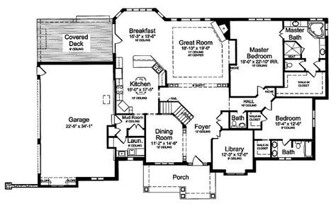 luxury ranch style house plans   master suites  home plans design
