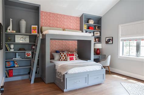 custom boys bunk bed fresh faces  design hgtv