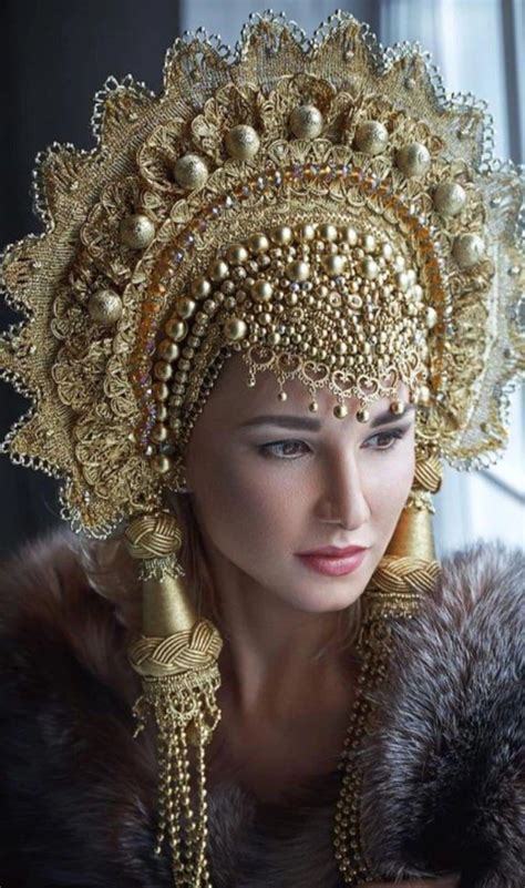 russian beauty russian fashion headgear headdresses cute jewelry