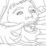 Dentist Coloring Pages Dental Kid Braces Hellokids sketch template