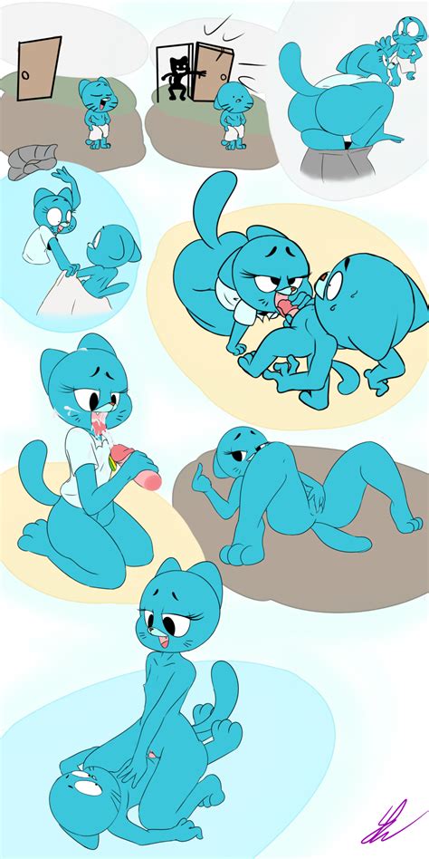 Rule 34 Comic Cum Gumball Watterson Incest Nicole Watterson Oral