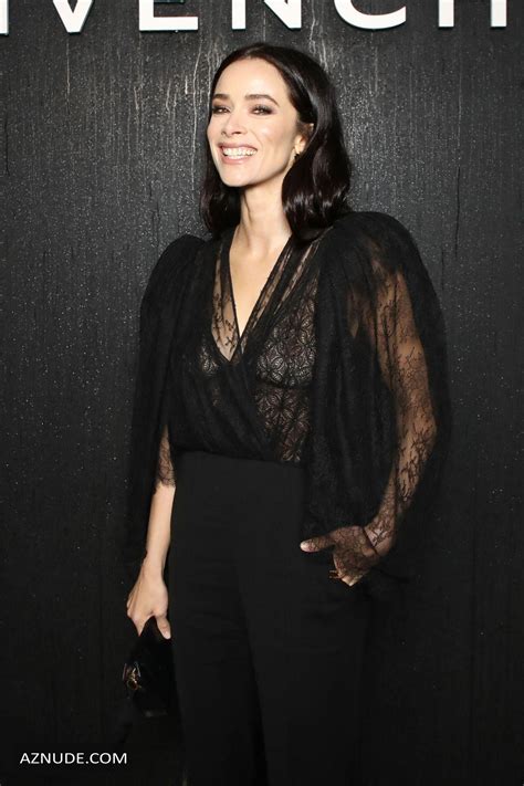 Abigail Spencer Seen At The Photocall Of The Givenchy Fashion Show Fall