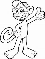 Colorear Rysunek Dzieci Monos Scimmie Monitos Małpa Monkeys Scimmia Kolorowanka Kolorowanki Supercoloring Cartoni Druku Animati Stampare sketch template