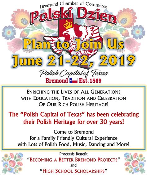 forum polonia houston polish days bremond invitation