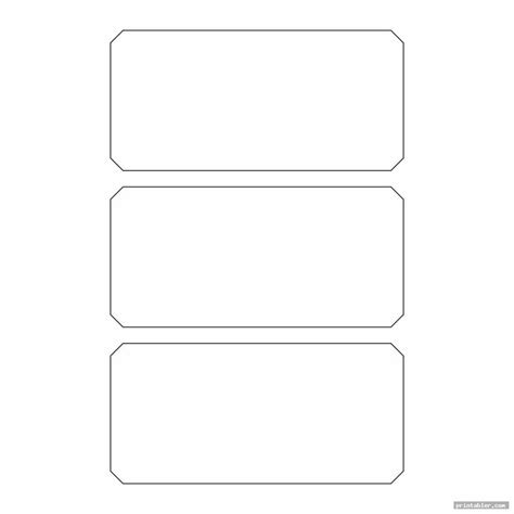 rectangle template printable gridgitcom