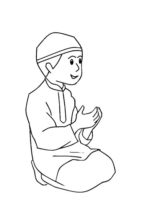 gambar kartun siswa berdoa bestkartun