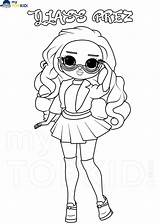 Coloring Omg Pages Dolls Lol Printable Popular sketch template
