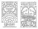 Bulletins Illustrated Childrens sketch template