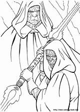 Coloring Pages Jedi Last Getcolorings Wars Star sketch template