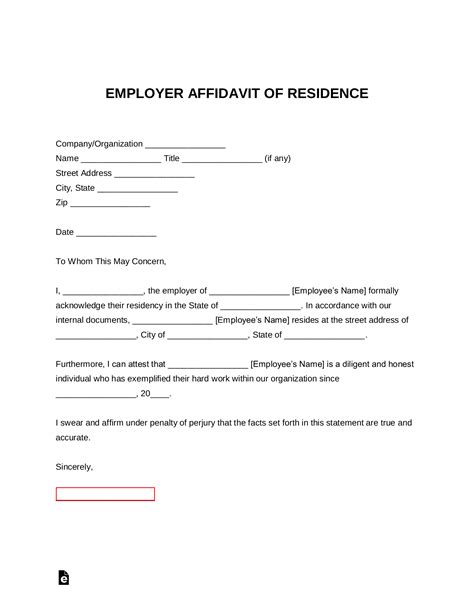 employment verification letter template word